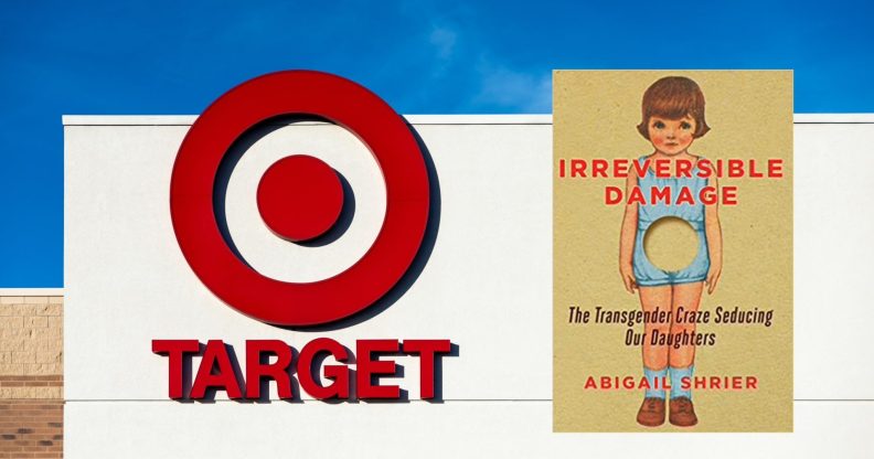 Target initially announced it would pull an anti-trans book off its shelves, but later backtracked. (Getty)