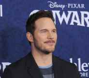 Chris Pratt in a t-shirt and blazer