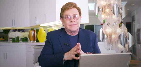 Elton John spoke about attending AA meetings via Zoom