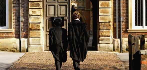 Pupils at Eton College