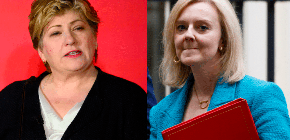 Emily Thornberry skewers Liz Truss on 'non-existent' LGBT acheivements