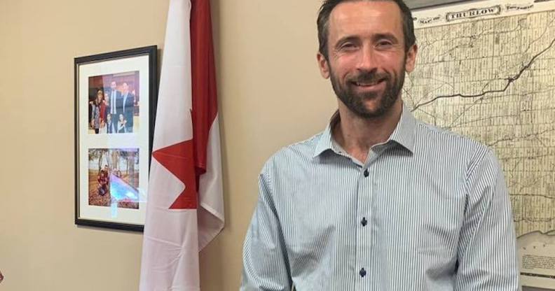 Conservative MP Derek Sloan, who accepted a donation from a neo-Nazi