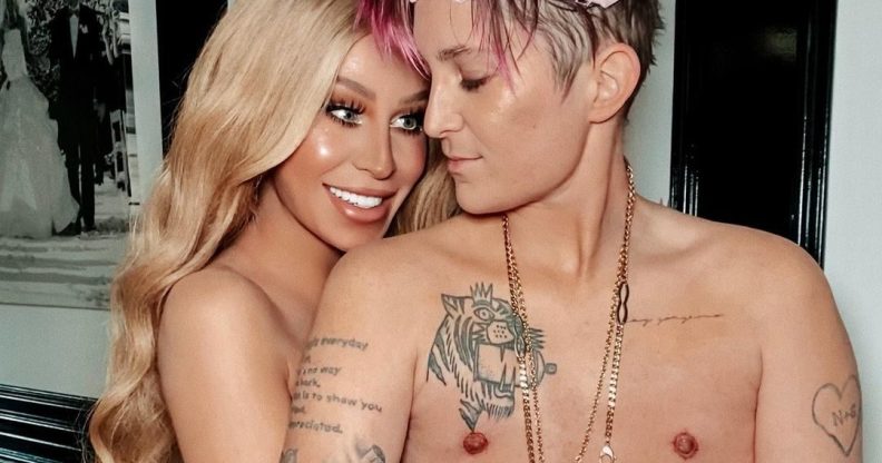 Nats Getty comes out as trans non-binary in selfie with wife Gigi Gorgeous