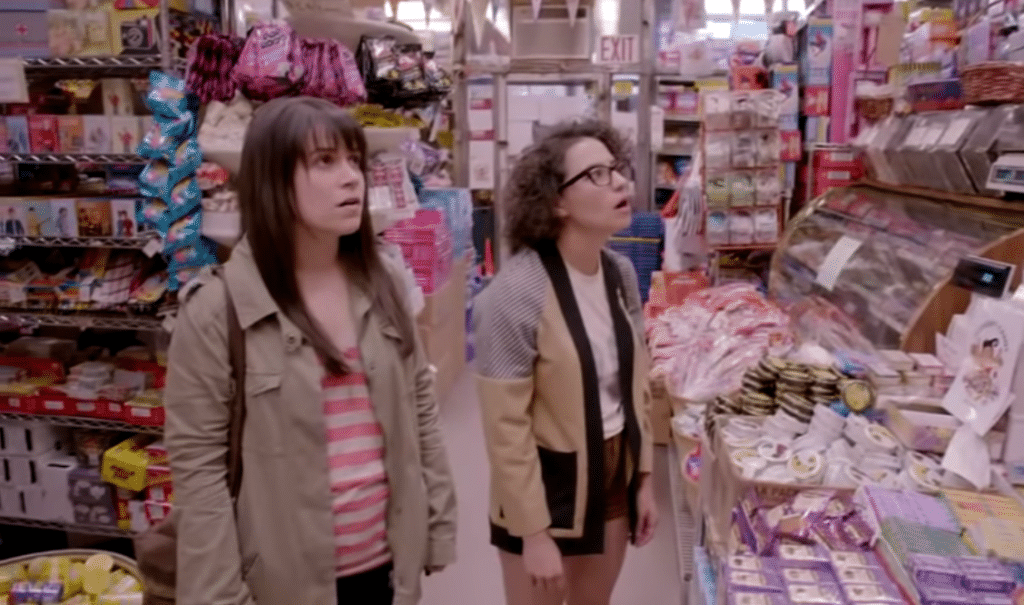 Ilana Glazer and Abbi Jacobson in Broad City