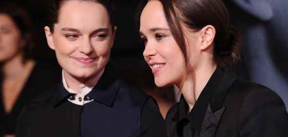 Emma Portner and Ellen Page