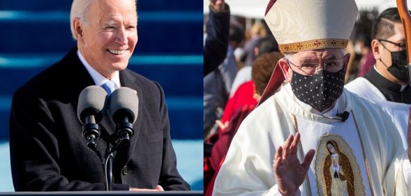 Joe Biden Los Angeles archbishop