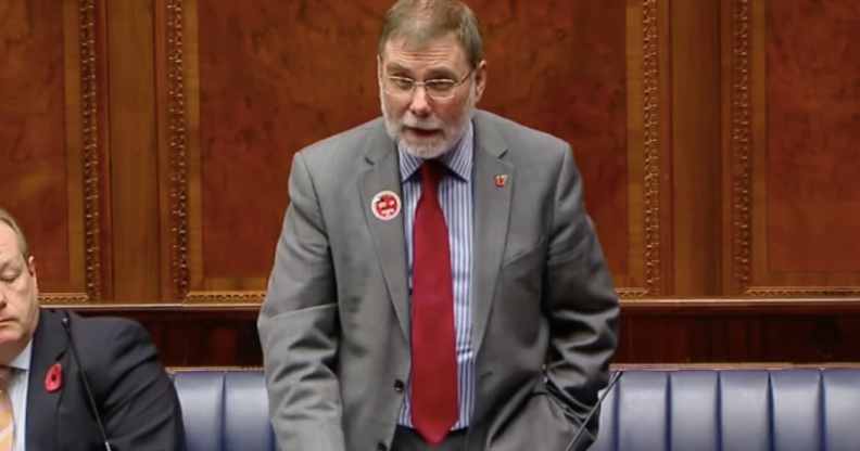 Nelson McCausland DUP conversion therapy