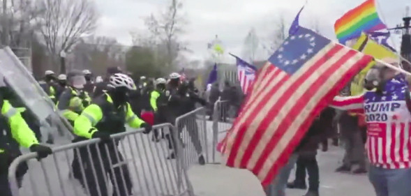 Gays For Trump waved rainbow flags amid white supremacist Capitol riot