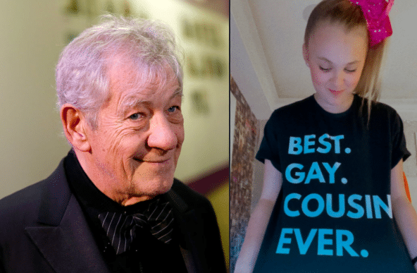 Ian McKellen welcomes JoJo Siwa to the LGBT community