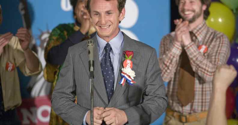 Sean Penn as Harvey Milk