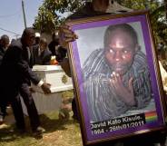 David Kato Uganda funeral