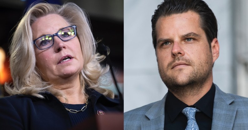 Liz Cheney spokesperson mocks Matt Gaetz for carrying a 'beauty bag'