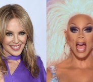 Kylie Minogue and RuPaul