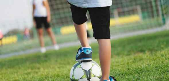 athletes playing football