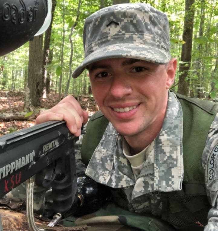 Nicolas Talbott, an aspiring service member who sued for his right to join the military