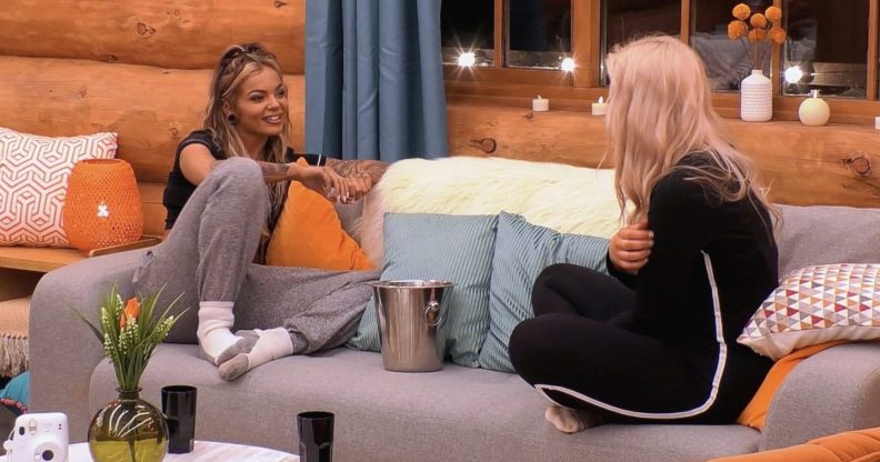 LGBT+ stars of the cabins Sarah and Charlotte chat about their dating and relationship past