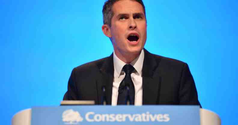 Secretary of State for Education Gavin Williamson