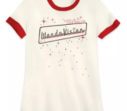 The retro style WandaVision t-shirt. (Disney)