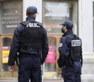 french police officers paris