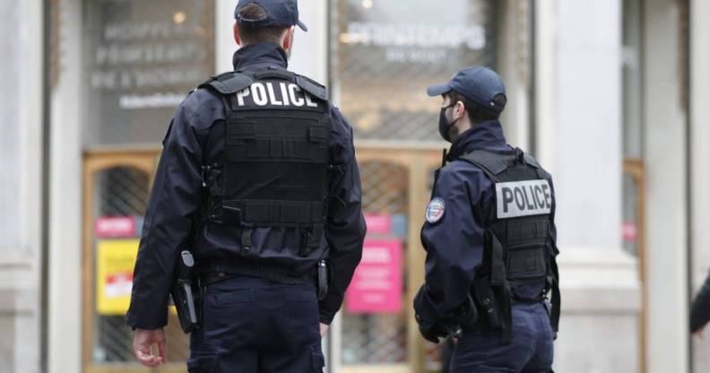 french police officers paris