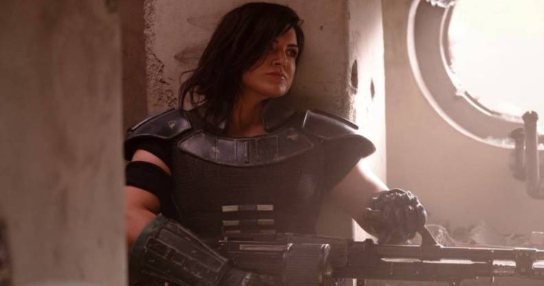 gina carano the mandalorian star wars disney