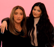 Caitlyn Jenner and her daughter Kylie Jenner