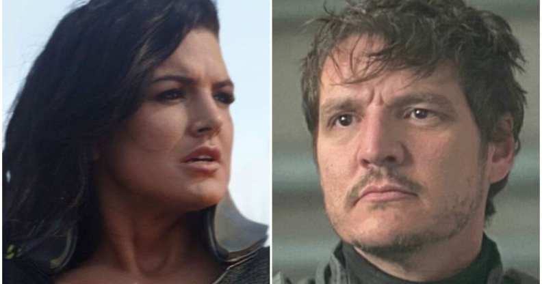 Gina Carano Pedro Pascal