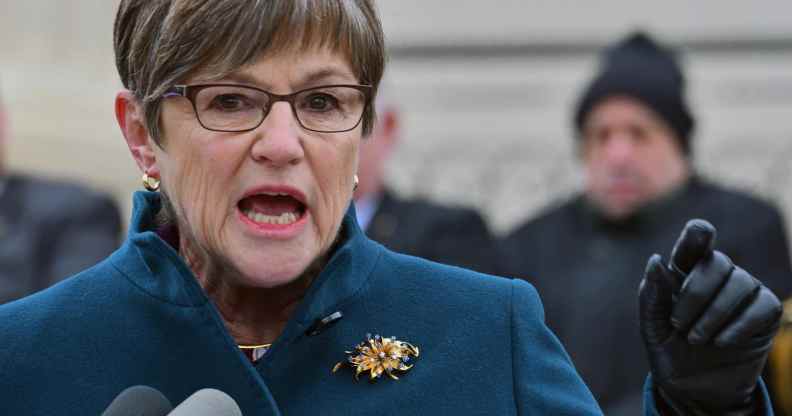 Transphobic sports bill is 'regressive', says Kansas governor Laura Kelly