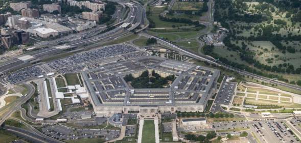 Pentagon aerial shot