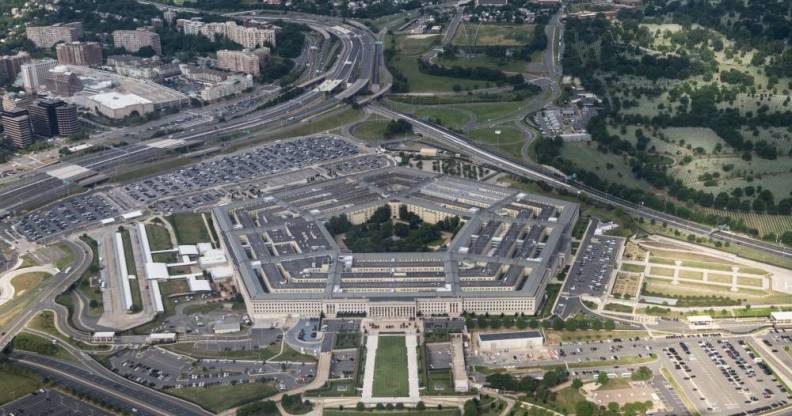 Pentagon aerial shot