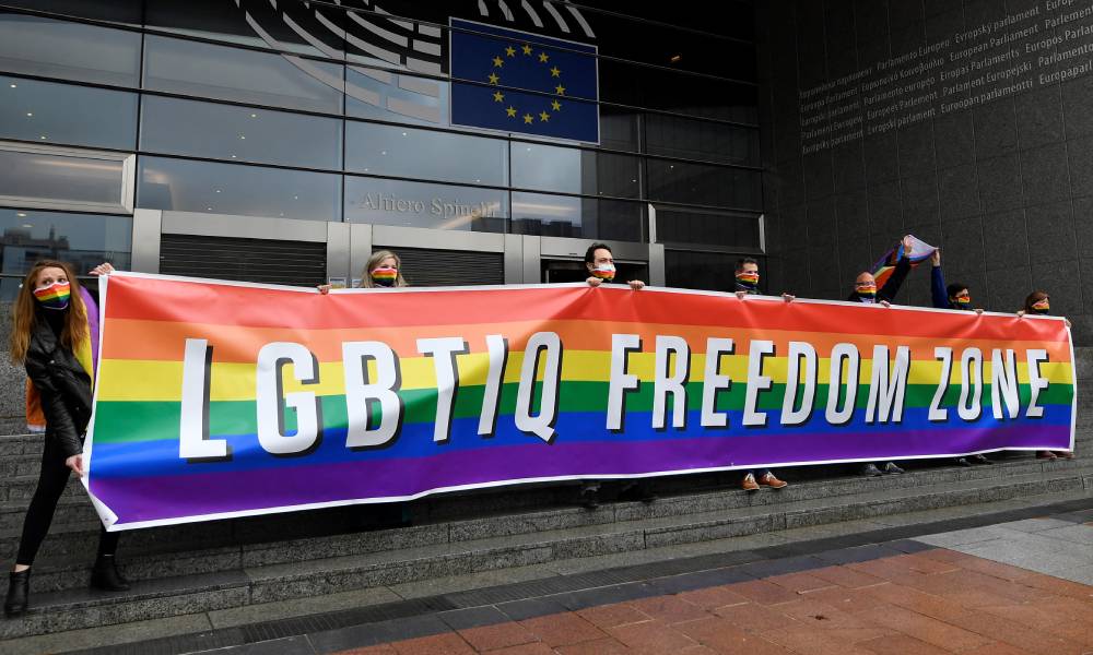 EU European parliament LGBTIQ Freedom Zone Poland