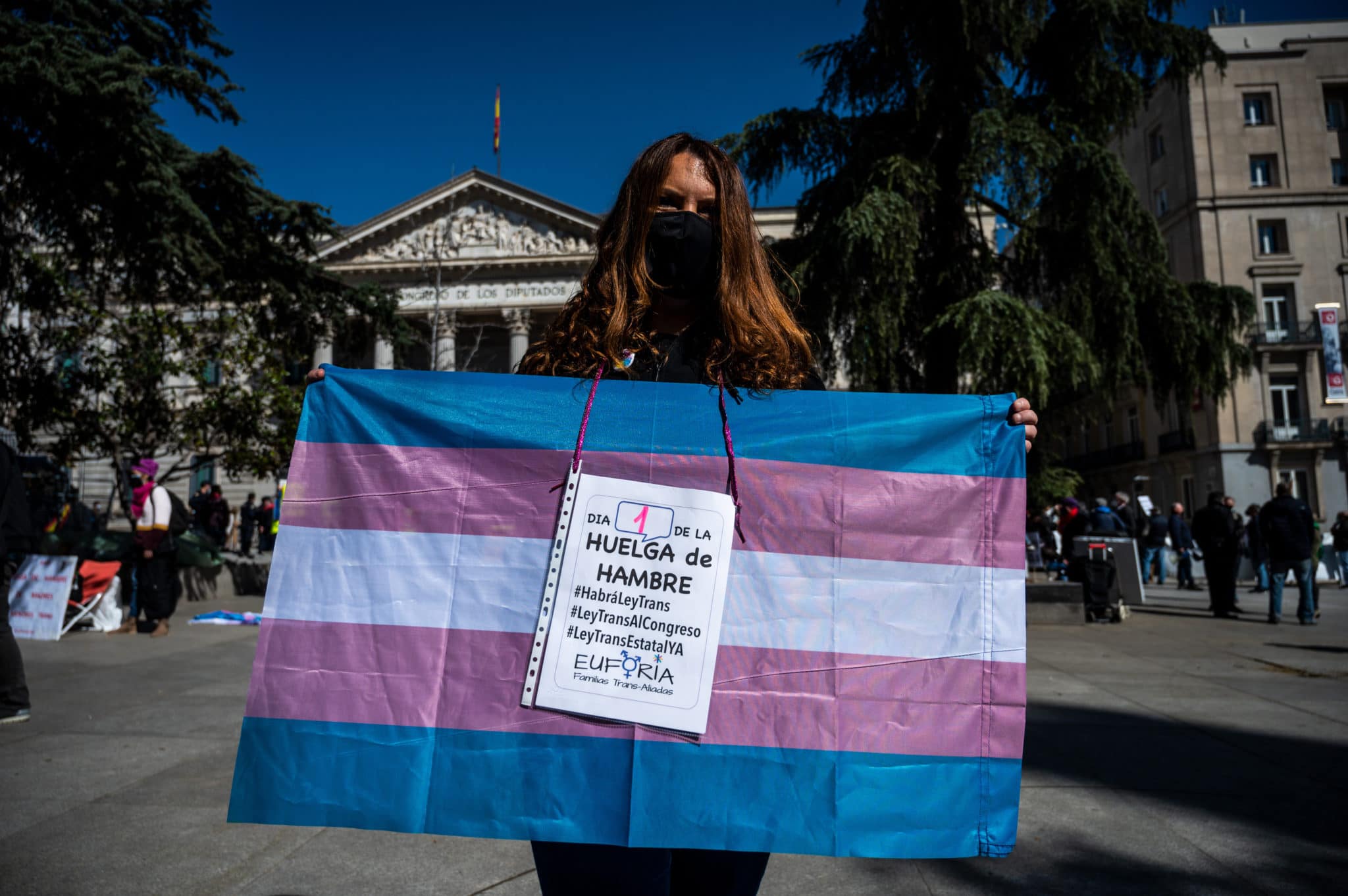 Spanish activists use hunger strike to push for new transgender law