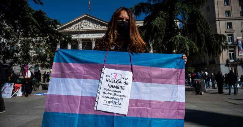 Spanish activists use hunger strike to push for new transgender law