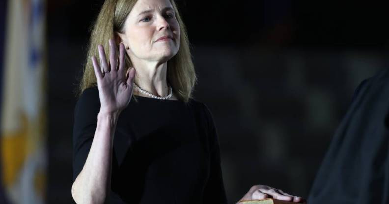 Supreme Court Associate Justice Amy Coney Barrett sworn in