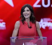 South Dakota governor Kristi Noem CPAC