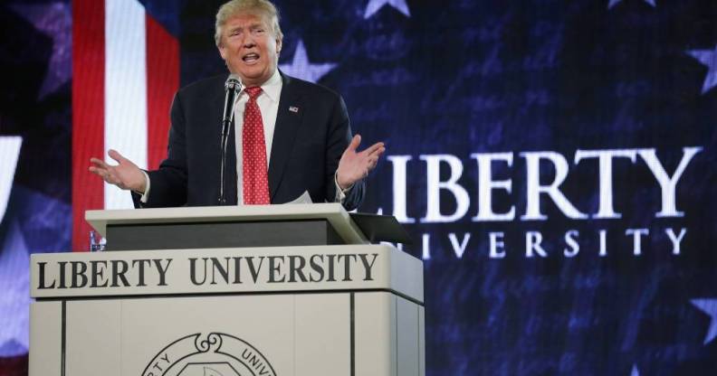 Donald Trump Liberty University