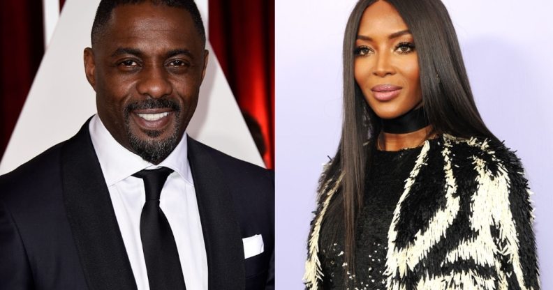 Idris Elba Naomi Campbell Ghana