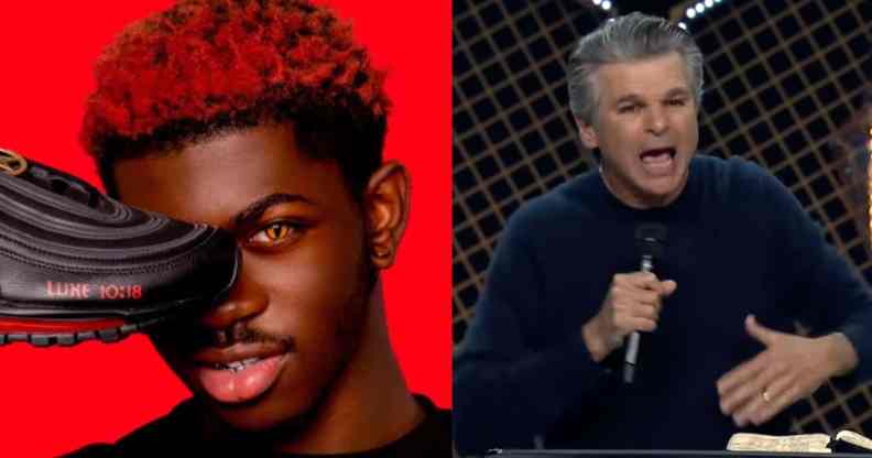 Free Chapel pastor Jentezen Franklin Lil Nas X