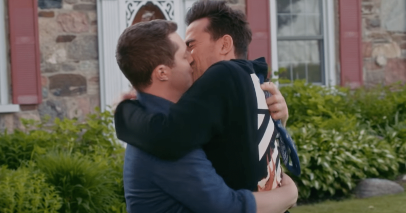 Dan Levy has been lauded for his writing of David and Patrick's relationship in Schitt's Creek.