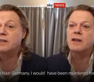 Eddie Izzard Sky News