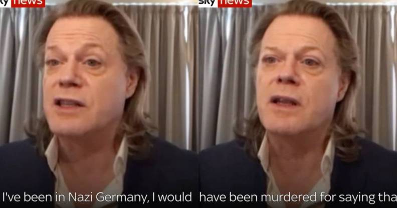 Eddie Izzard Sky News