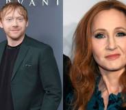 Rupert Grint JK Rowling