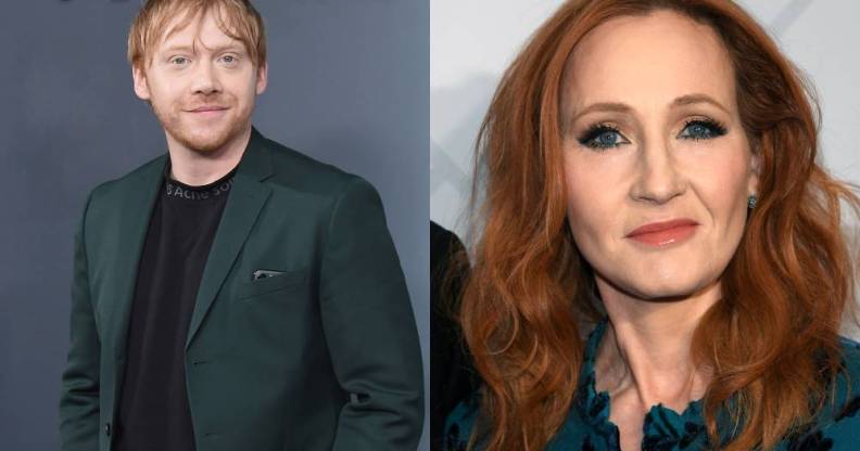 Rupert Grint JK Rowling