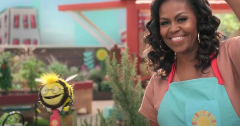 Michelle Obama Busy the Bee Waffles + Mochi Netflix