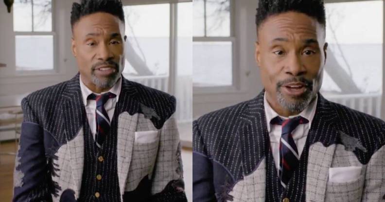 Billy Porter LGBTQ State of Union 2021 Logo YouTube