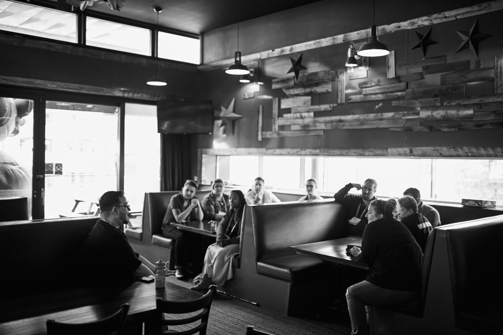 Andy Farenden, who specialises in LGBT+ coaching, speaks at TedX Brayford Pool