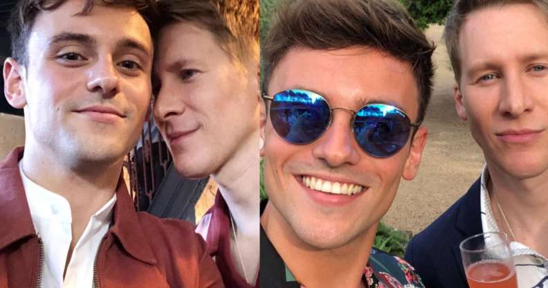 Tom Daley Dustin Lance Black