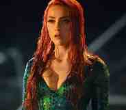 Amber Heard as Mera in Aquaman