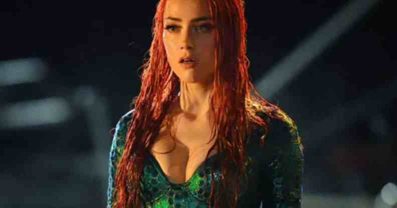 Amber Heard as Mera in Aquaman