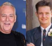 Michael Barrymore (left) and Stuart Lubbock (right)